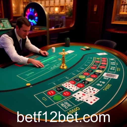Cassino Ao Vivo no F12Bet: Experiência Autêntica de Jogo Online